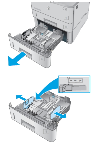 復印機紙槽3入紙2